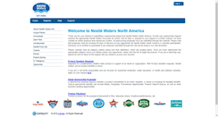 Desktop Screenshot of nestle-watersnasponsor.com